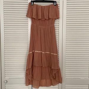 Boutique hi low dress